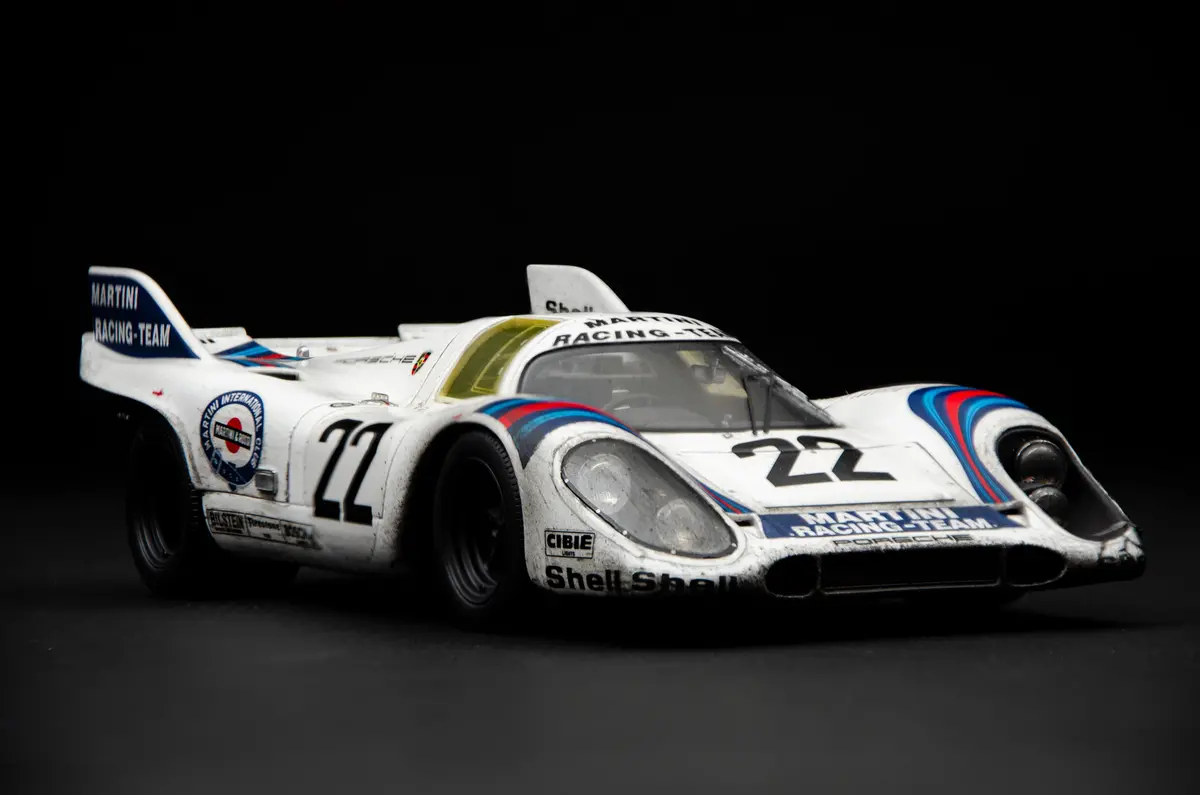 Porsche 917 Kh - 1971 Le Mans Winner - Martini Livery - Race Weathered 1