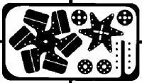 Detail Master 1/24-1/25 Flex Fan Kit 13” Dia. (1Pc)   (Dm2051) 1