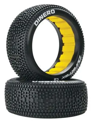 Duratrax Dinero 1/8 Buggy Tire C2 (2) (Dtxc3733) 1