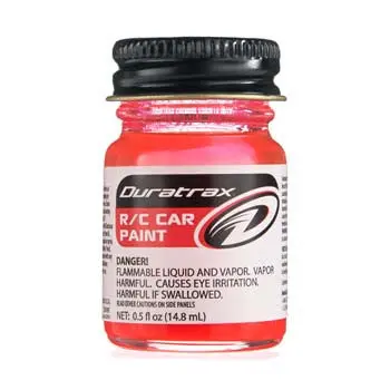 Duratrax Polycarb Fluorescent Red .5 Oz (Dtxr4077) 1