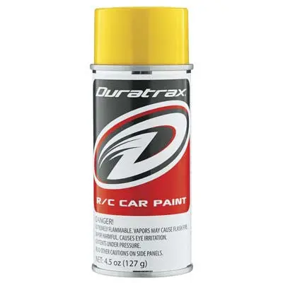 Duratrax Polycarb Spray Candy Yellow 4.5Oz (Dtxpc295) 1