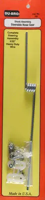 Dubro Shock Absorbing Nose Gear 5/32" Straight (Dub153) 1