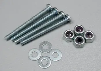 Dubro Bolt Locknut Set 440    (Dub176) 1