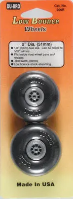 Dubro Low Bounce Smooth Wheels 2"    (Dub200r) 1