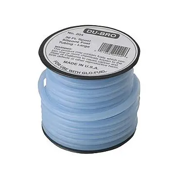 Dubro Silicone Fuel Tubing, 12" (Dub204*) 1