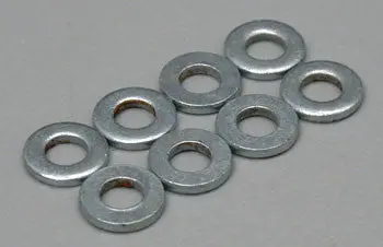 Dubro Flat Washers 2Mm (8/Pkg)   (Dub2107) 1