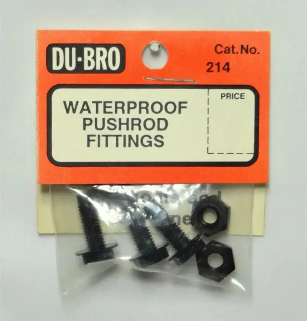 Dubro Waterproof Pushrod Fittings  (Dub214) 1