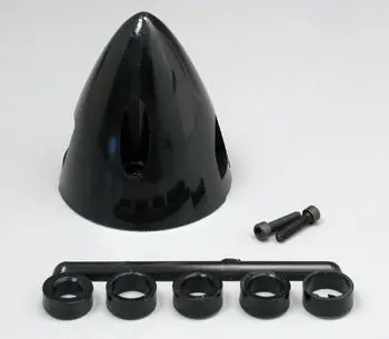 Dubro 1-1/2" Spinner Black (Dub261) 1