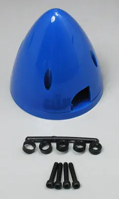 Dubro 3" Spinner Blue (Dub295) 1