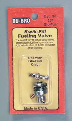Dubro Kwik-Fill Fueling Valve Glow (Dub334) 1
