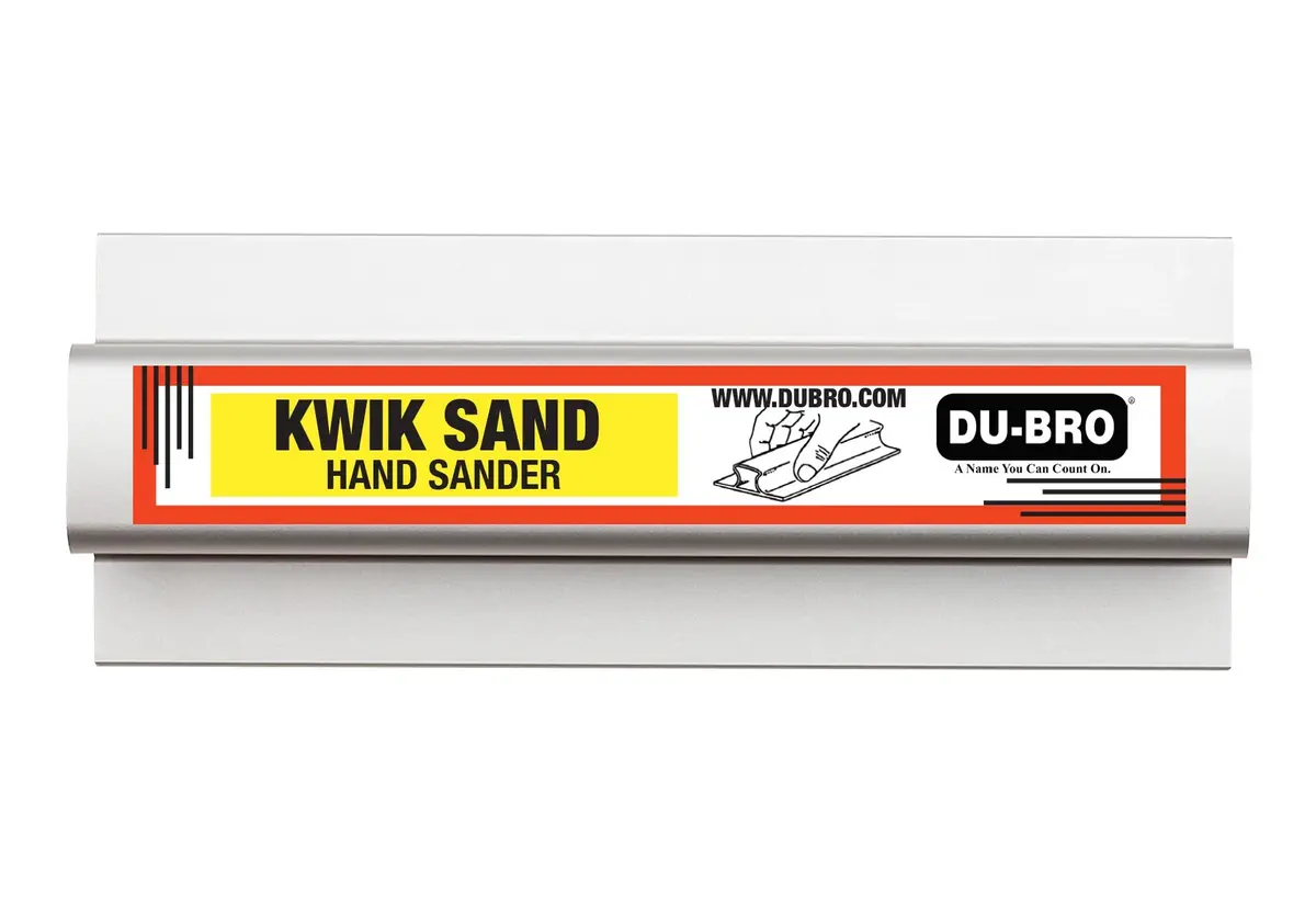Dubro 5.5" Kwik Sand Hand Sander    (Dub340055) 1