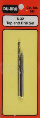 Dubro Tap & Drill Set 6-32 (Dub362) 1