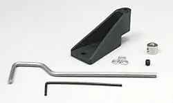 Dubro Tail Wheel Bracket .60 Size (Dub376) 1