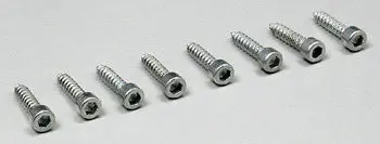 Dubro Sheet Metal Screws #4X1/2 (8)   (Dub382) 1