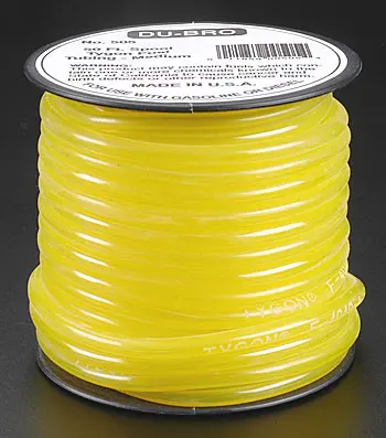 Dubro 3/32"Id Tygon Gas/Diesel Fuel Tubing 50' (Dub505*) 1