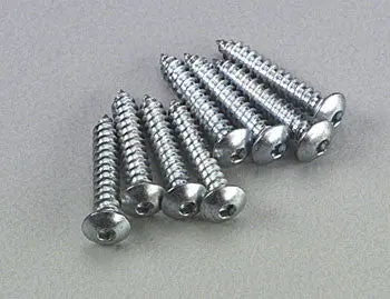 Dubro Button Head Sheet Metal Screws 2X1/2  (Dub526) 1