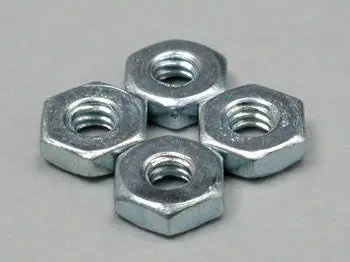 Dubro Steel Hex Nuts 2-56 (4) (Dub560) 1
