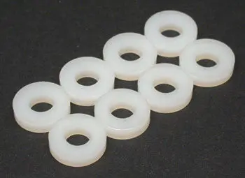 Dubro Flat Nylon Washer #8 (Dub637) 1