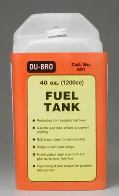 Dubro Fuel Tank 1200Cc 40 Oz (Dub691) 1