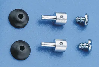 Dubro Mini E/Z Connectors (2) 3/16" Length 1/8" Dia. (Dub845) 1