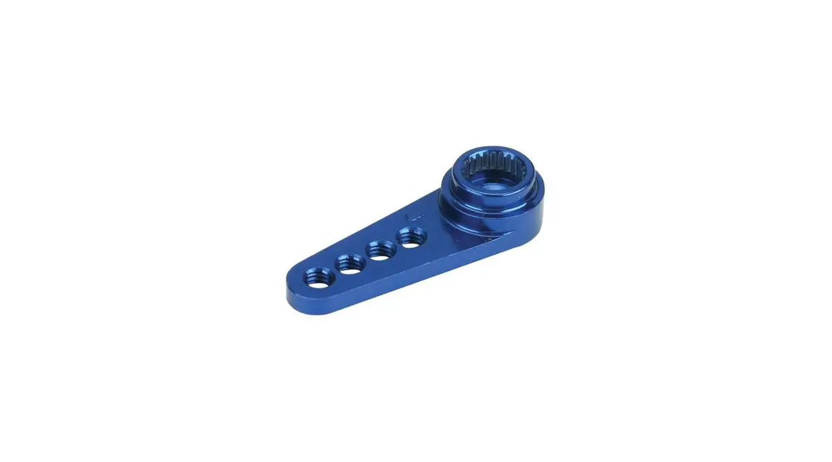 Dynamite Servo 1/2 Arm Machined Aluminum Jr & Airtronics Blue (Dyn2534) 1