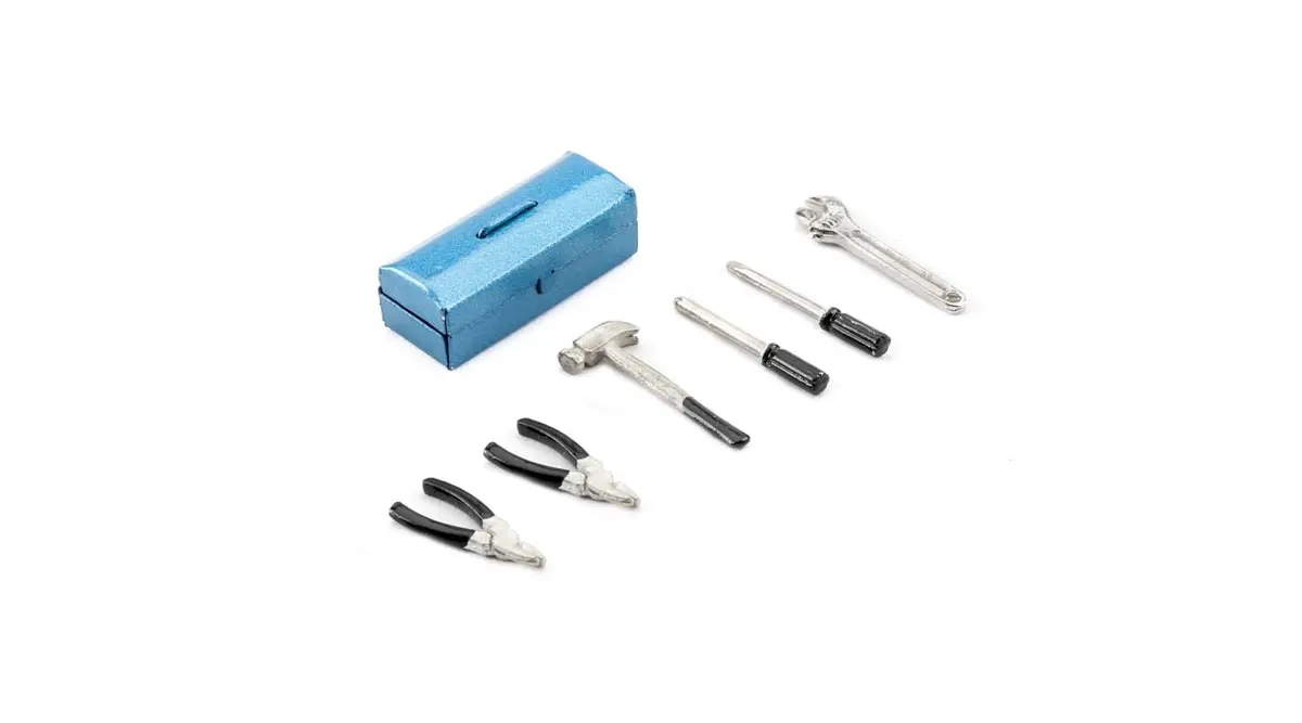 Dynamite 1/10 Rock Crawler And Scale Accessory Assortment #2: Toolbox With Tools  (Dyno5001) 1
