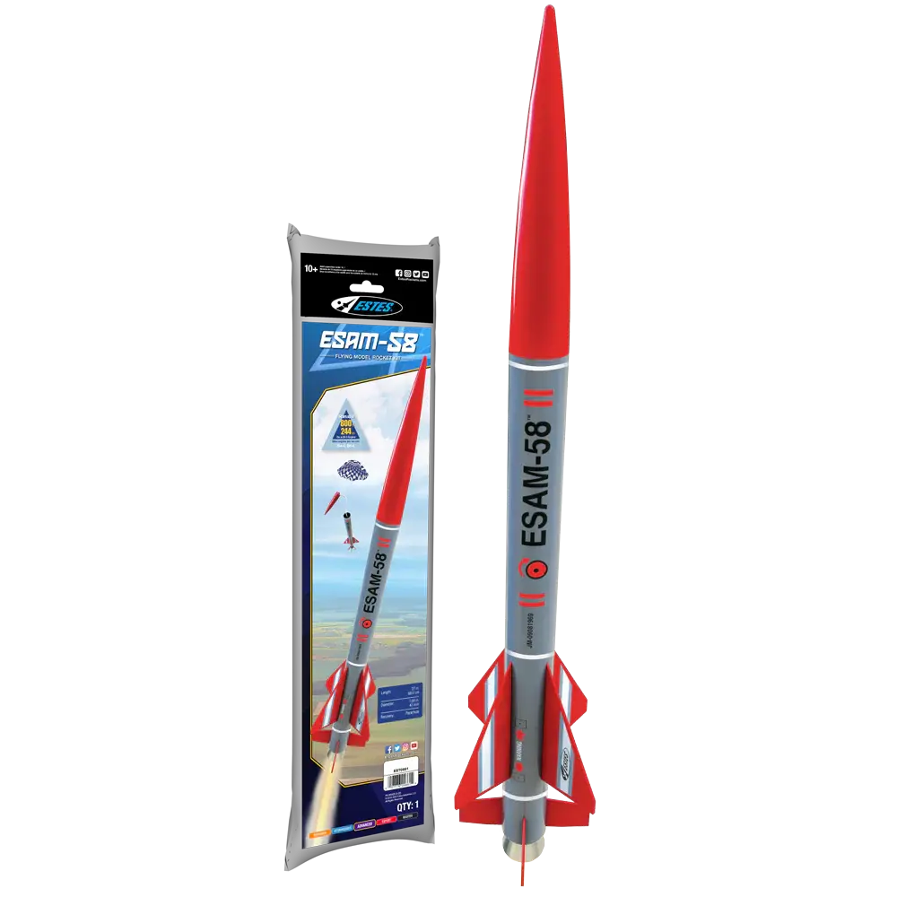 Estes Esam-58 Model Rocket   ((Est-0661) 1