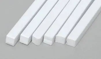 Evergreen Strips .125X.125" (6) (Evg186) 1