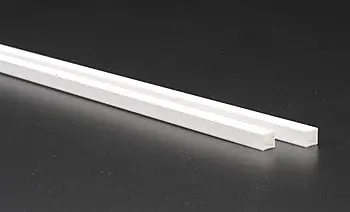 Evergreen Square Tube .250" 1/4" (Evg254) 1