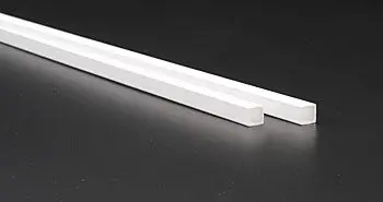 Evergreen Square Tube .312" 5/16"  (Evg255) 1