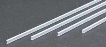 Evergreen I Beam .125" 3.2Mm (4)  (Evg274) 1