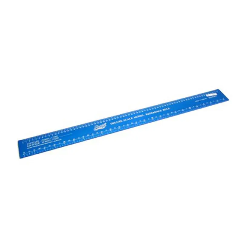 Excel Deluxe Scale Model Ruler, Aluminum  (Exl55779) 1