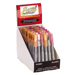 Excel Plastic Hobby/Craft Knife Hndls  (Exl77k01) 1