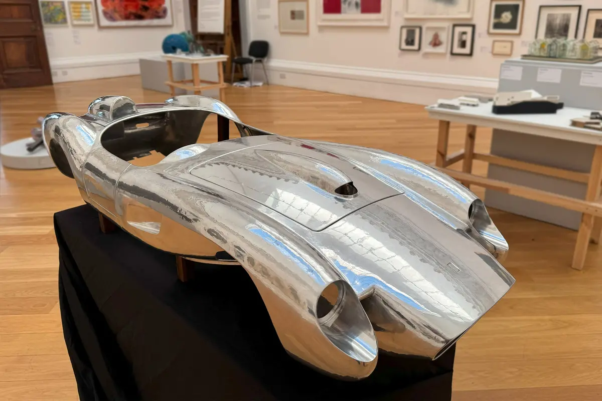 Ferrari 250 Tr Aluminium Body Replica - Hammered Finish 1