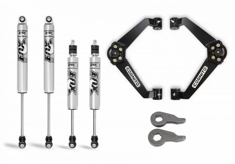 2001-2010 Gm/Chevy Cognito 3” Performance Leveling Kit With Fox 2.0 Ifp 1