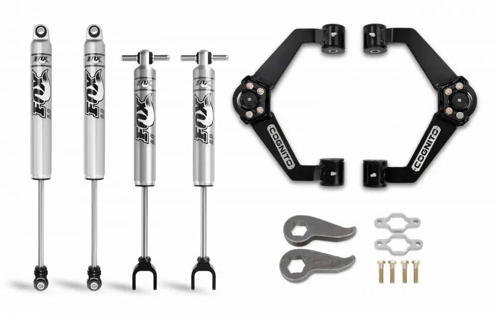 2011-2019 Gmc/Chevy Cognito 3-Inch Performance Leveling Kit With Fox 2.0 Ifp Shocks 1