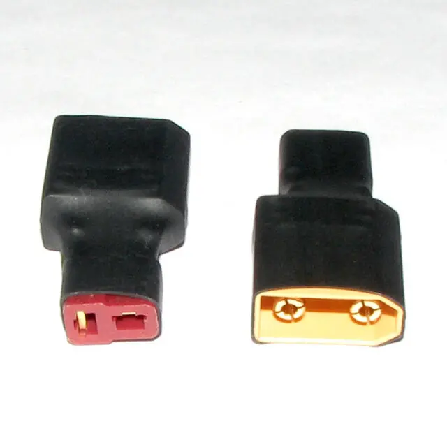 Hamilton Hobbies Deans Female T Plug To Xt90 Male (1)   (Ham06905) 1