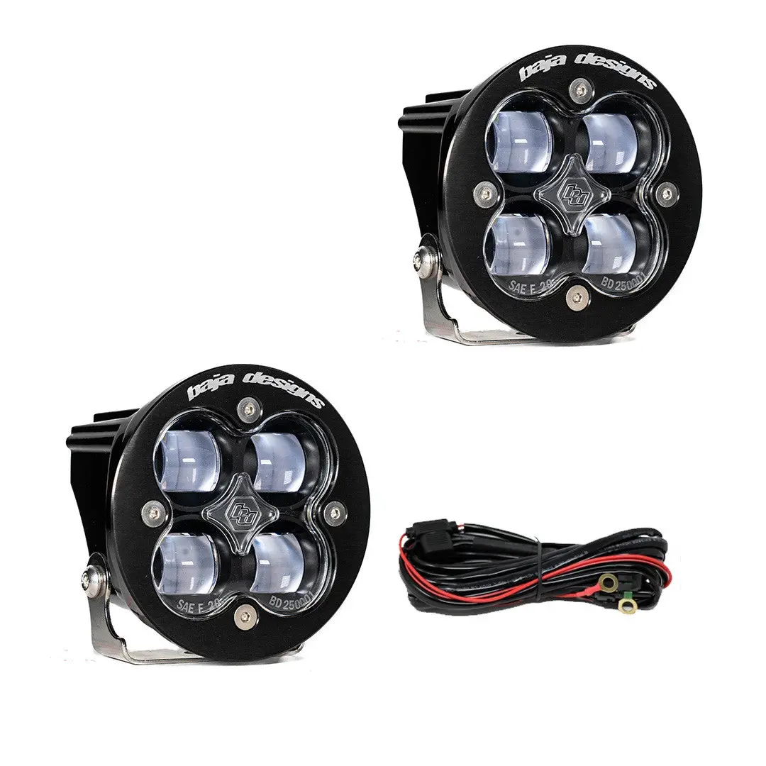 Squadron-R Sae Led Auxiliary Light Pod Pair (Clear Lens) 1