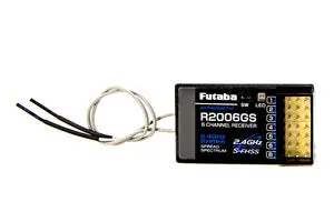 Futuba R2006gs S-Fhss 2.4Ghz 6-Channel Receiver For T6j   (Fut01102200-3) 1