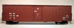 Ho Soo 7 Post Boxcar, Csx #134288 (Box Car Red) (Fvm30023) 1