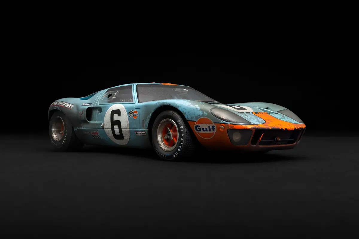 Ford Gt40 - 1969 Le Mans Winner - Race Weathered 1