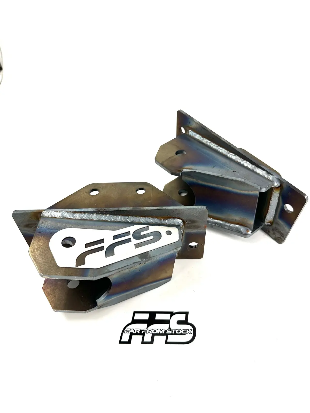 72-93 1St Gen Dodge Ram Bolt On Ffs Frame End Traction Bar/Chassis Link Bracket (Pair) 1