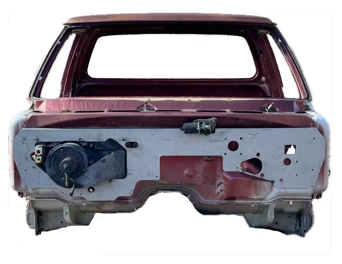 72-93 Dodge  Firewall Plate 1 Piece Smooth Wire Tuck 1