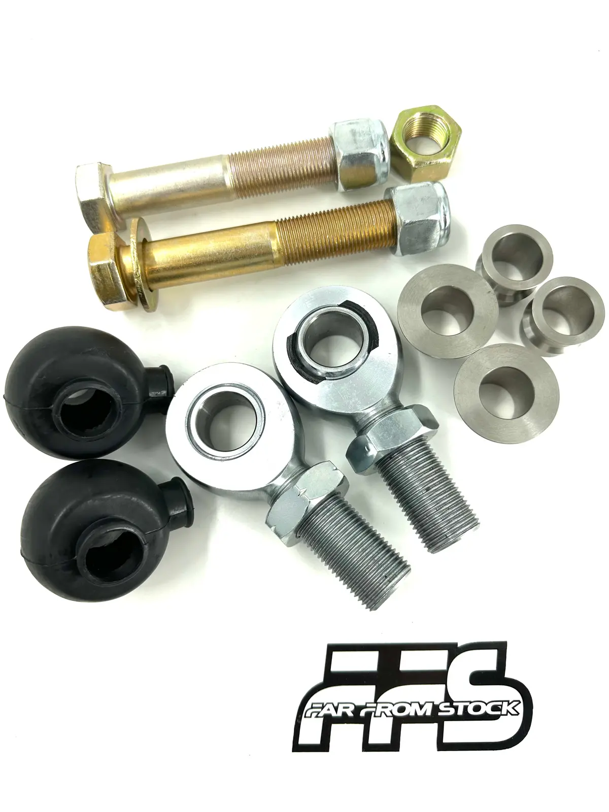 17 & Up - Ford Super Duty Steering Rebuild Kit (Drag Link/Track Bar/Tie Rod) 1