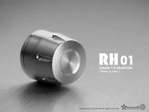 Gmade 1.9 Rh01 Wheel Hubs (Silver) (Gma70112) 1