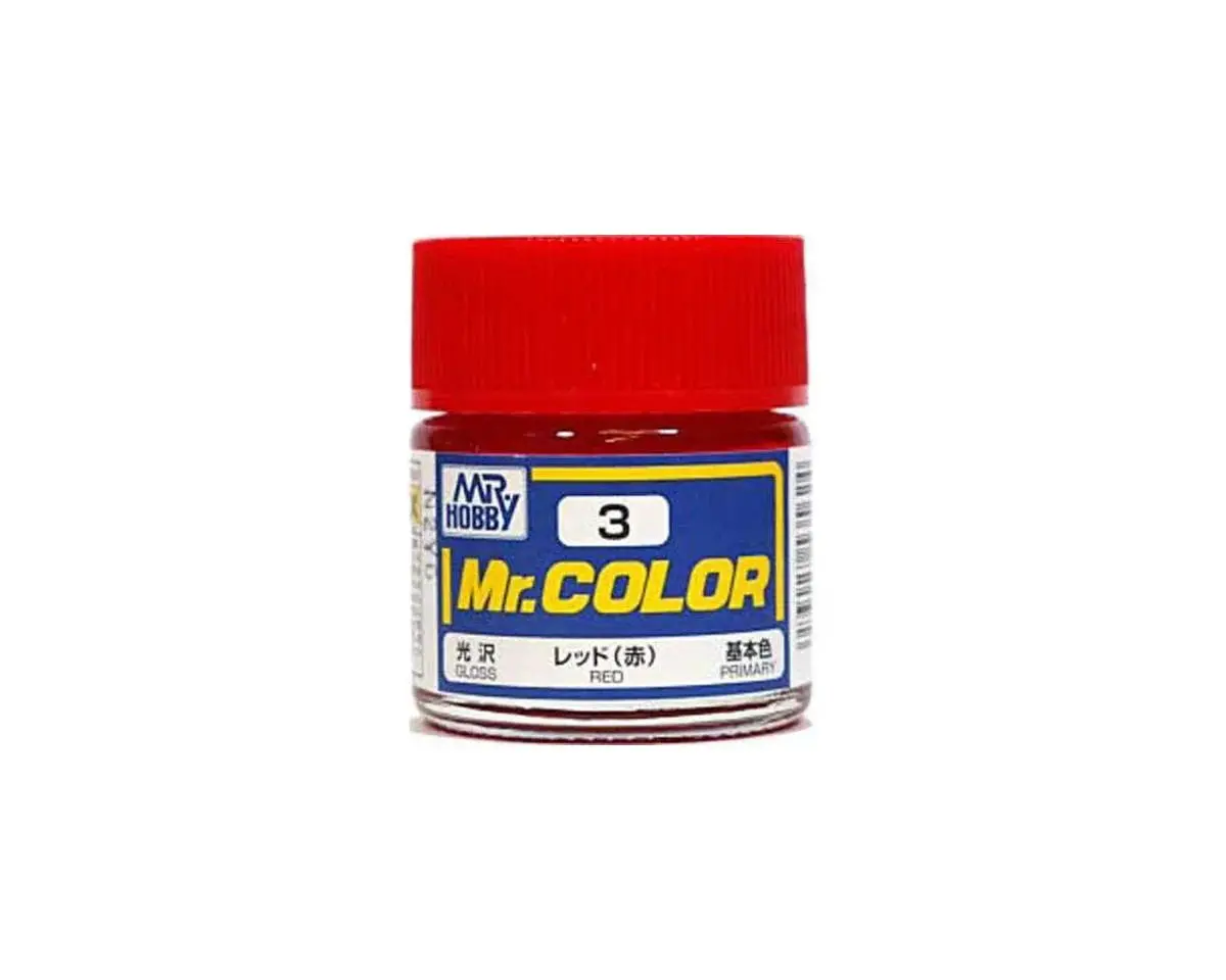 Mr. Hobby C3 Gloss Red (10Ml Bottle)   (Guzc003) 1