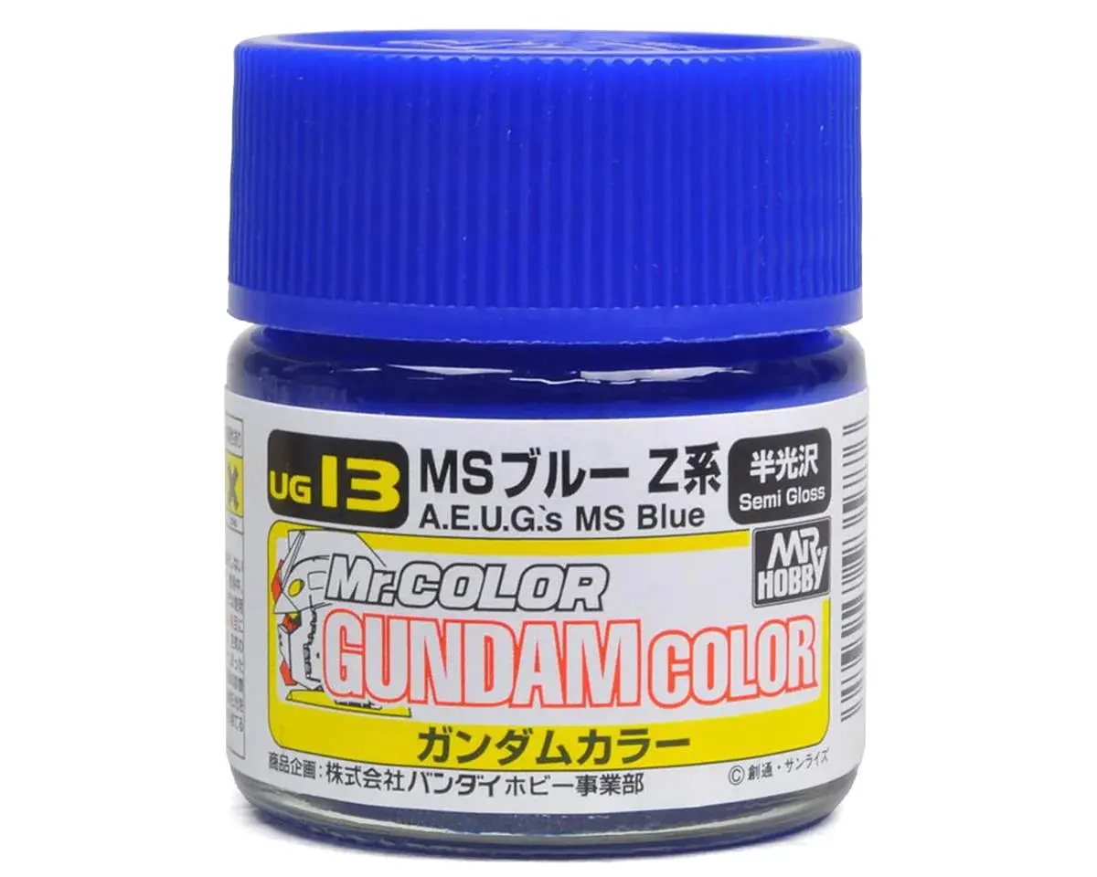 Mr. Hobby Ug13 Ms Zeta Blue (10Ml Bottle) "Gundam Color"   (Guzug13) 1