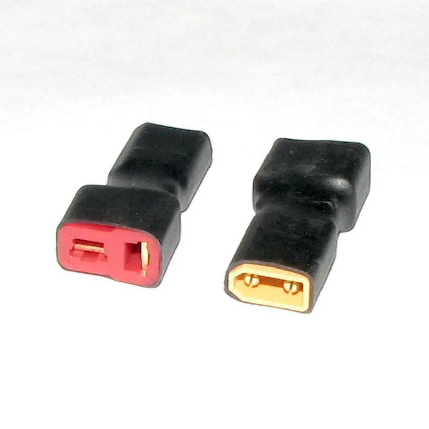 Hamilton Hobbies Female T Plug To Xt30 Male   (Ham06903) 1