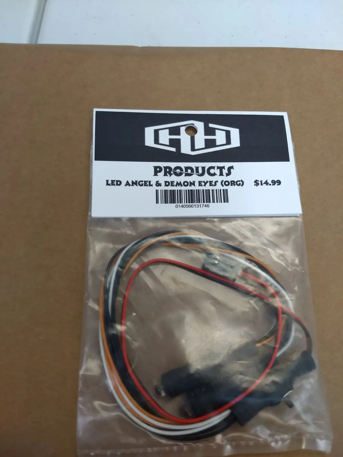 Hamilton Hobbies 2 Leds Angel & Demon Eyes - Orange (Ham131746) 1
