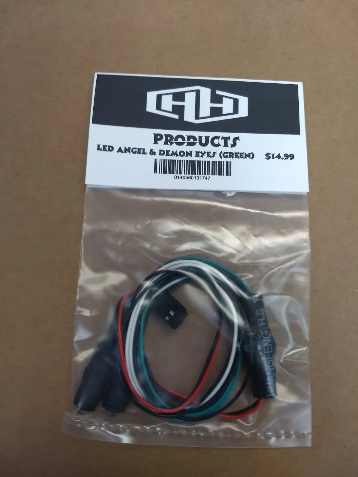 Hamilton Hobbies 2 Leds Angel & Demon Eyes - Green (Ham131747) 1